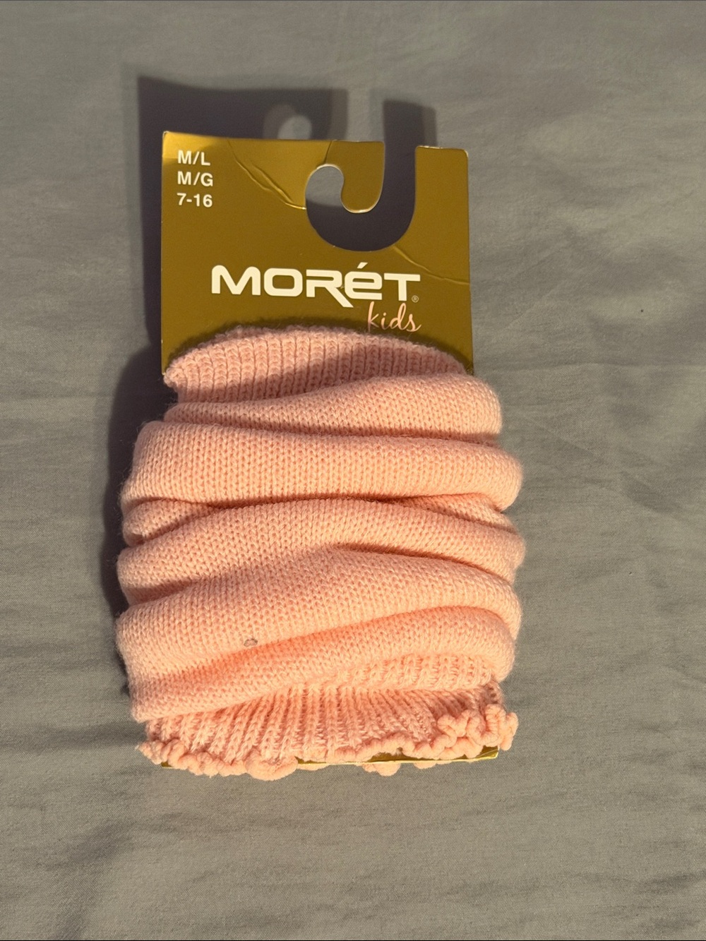 Morét Kids Pink Knit Leg-warmers
